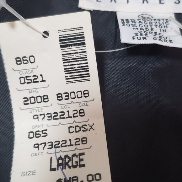 Women's Compagnie Internationale Express Tapestry Vest Large Geometric Vintage - Picture 10 of 10